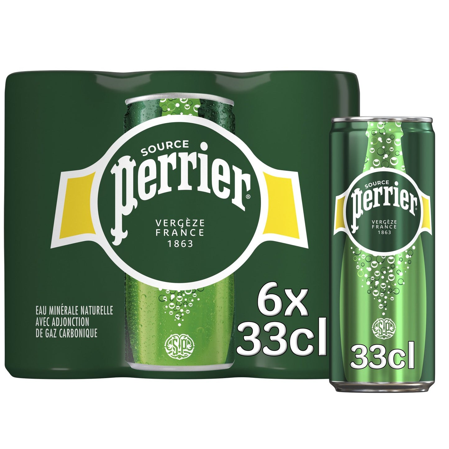 C.6BOITES.33CL.PERRIER