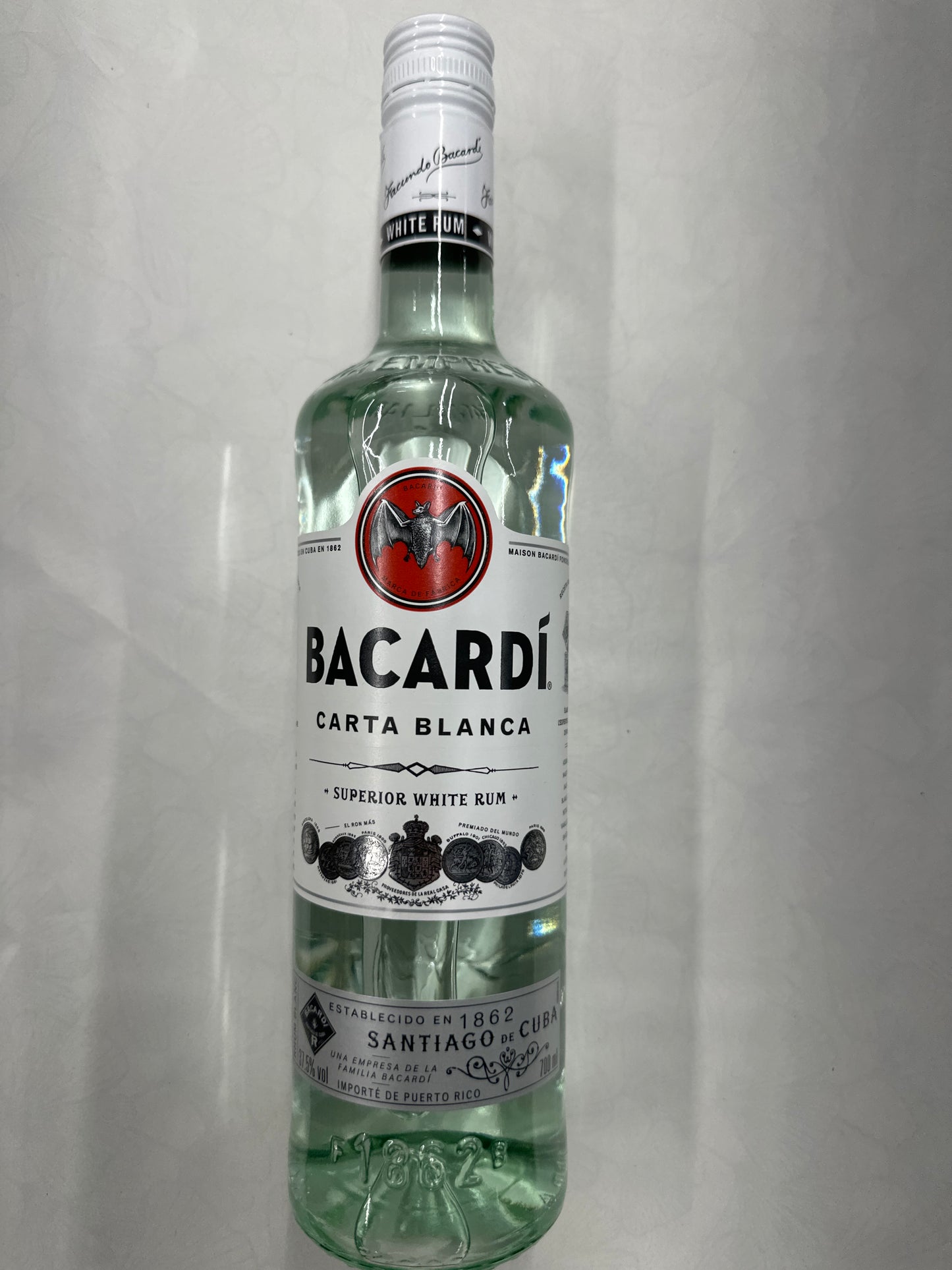 RON BACARDI 70CL 37 5DG