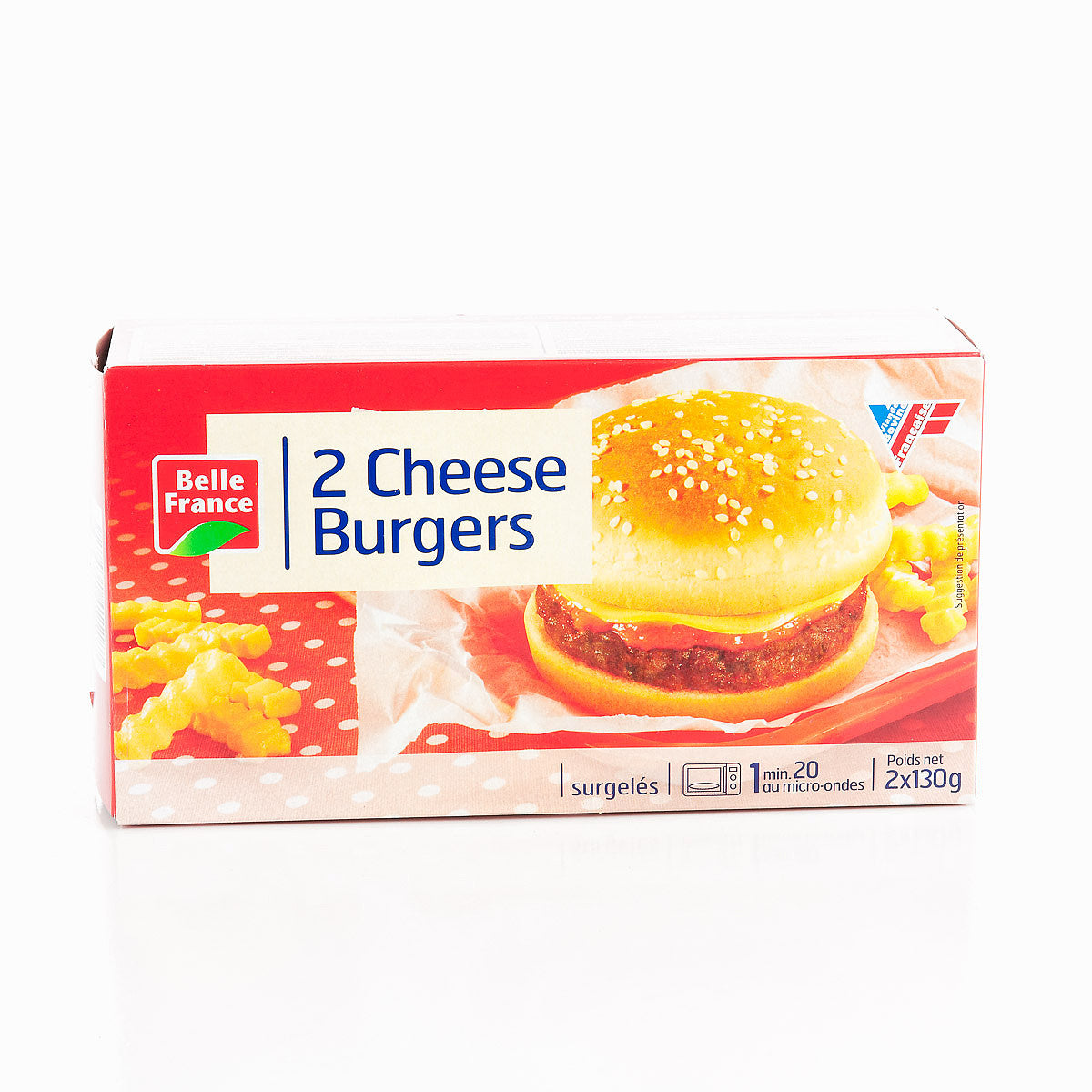 CHEESEBURGER 2X130G BF