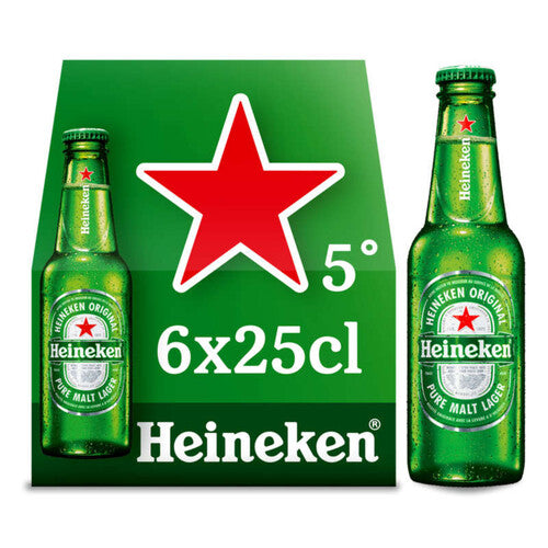 BLLE 6X25CL HEINEKEN