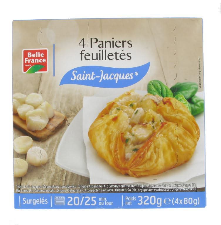 PANIER FEUIL.ST JACQ.X4BF