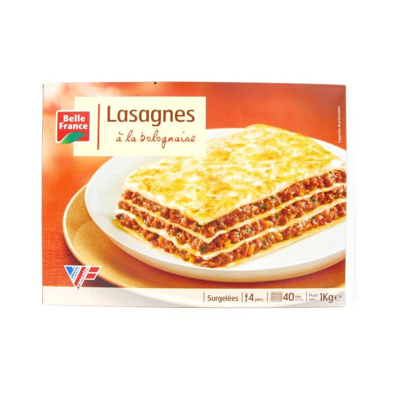 LASAGNES BOLOGNAISE 1KGBF