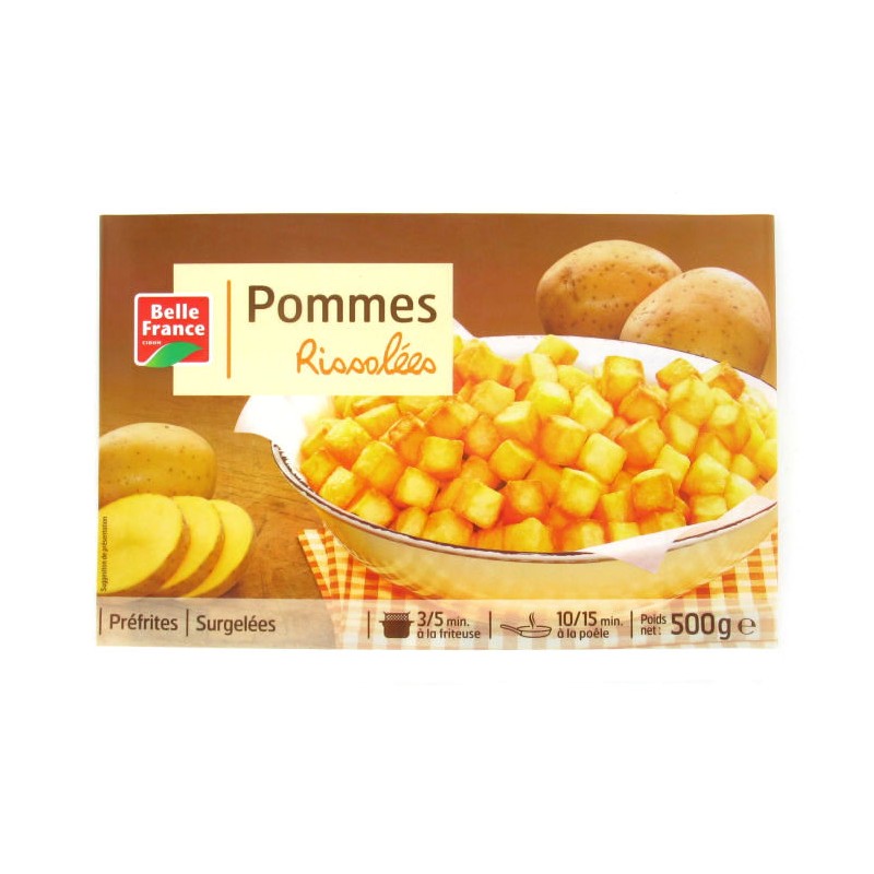 POMMES RISSOLEES 500G .BF