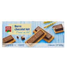 BARRE BISC.X6 CHOCO LT BF
