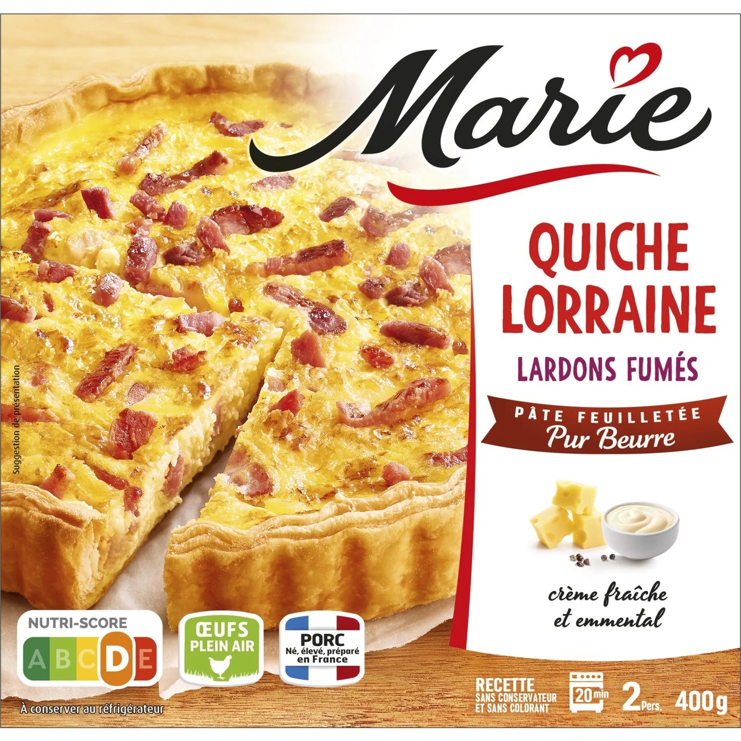 QUICHE LORRAINE PB400 MAR
