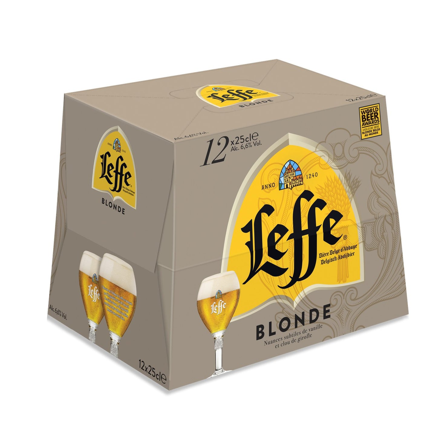 BLLE 12X25CL LEFFE ABBAYE