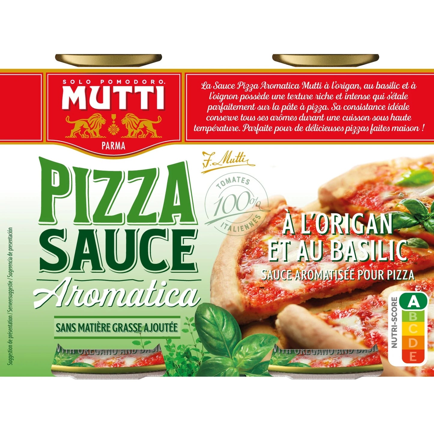 L2 1/2 SAUCE PIZZA MUTTI
