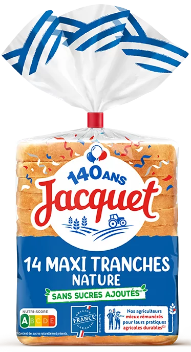 PAIN MAXI'JAC NAT.SS SUCR
