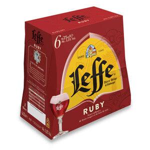 BLLE 6X25CL LEFFE RUBY