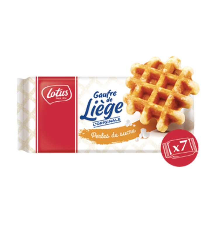 GAUFRE DE LIEGE X7  LOTUS