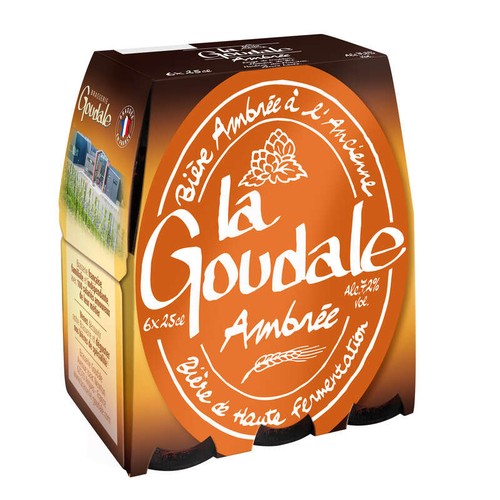 BLLE 6X25CL GOUDALE AMBRE
