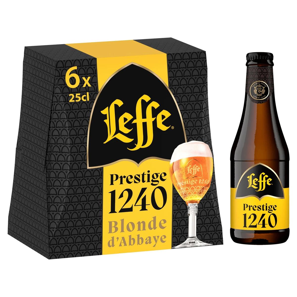 BLLE 6X25 LEFFE PRESTIGE