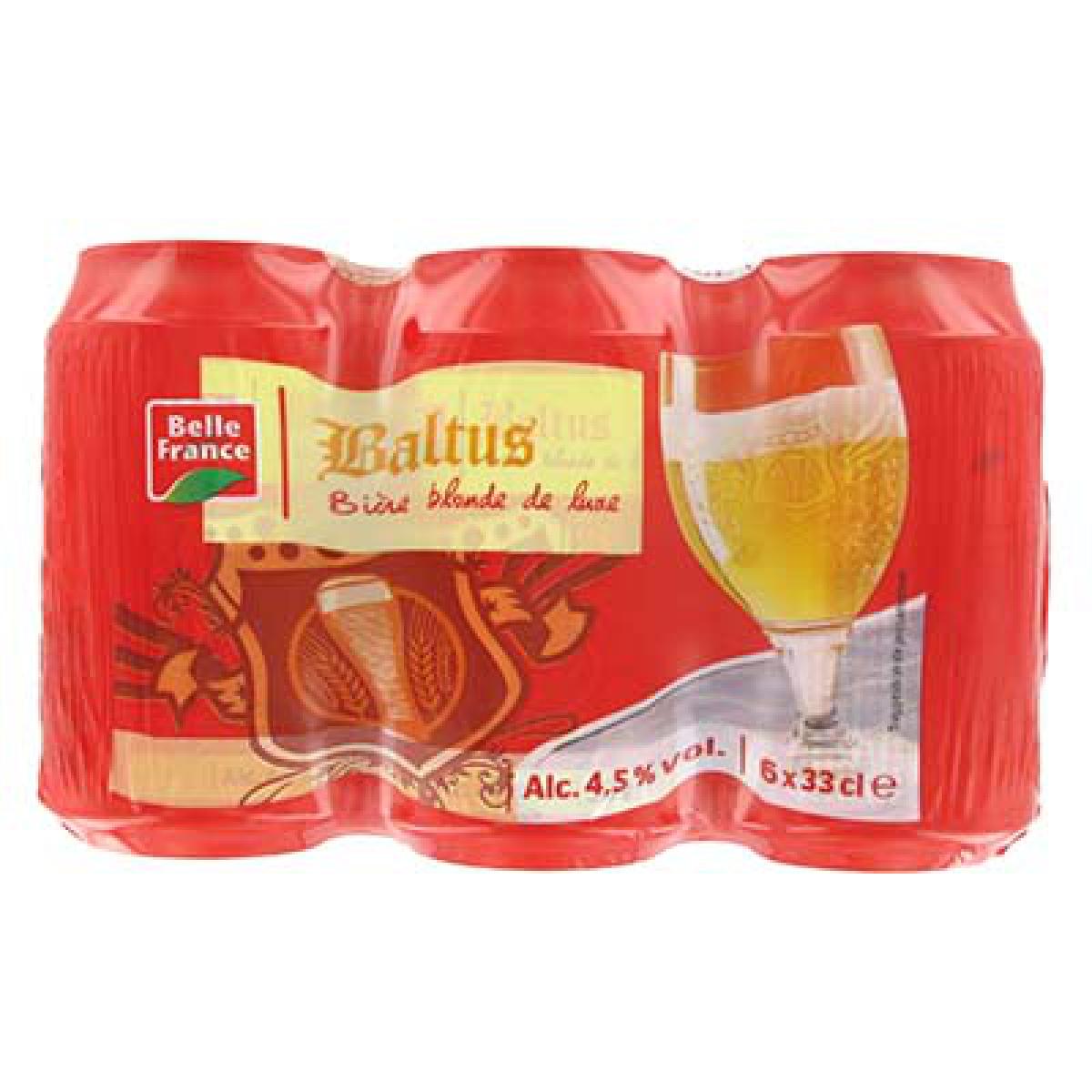 BTE.6X33CL BIERE BLOND BF