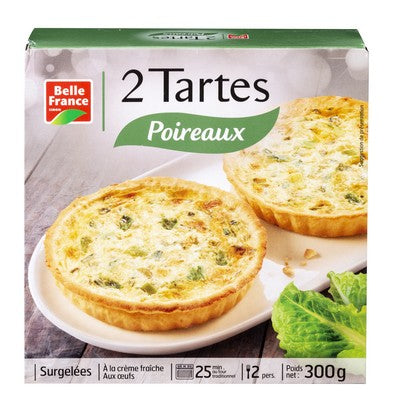 TARTE POIREAUX 2X150G  BF