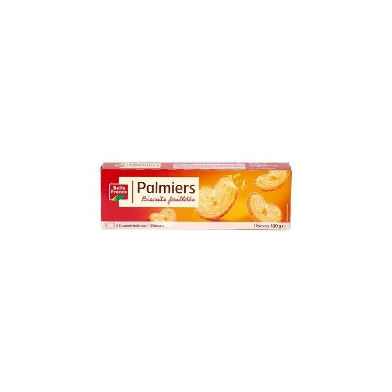 PALMIERS FEUILLETES 100BF