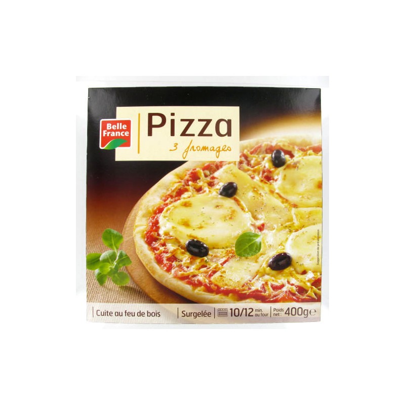 PIZZA 3 FROMAGES 400G. BF
