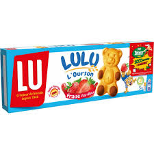 P5 OURSON FRAISE 150G. LU